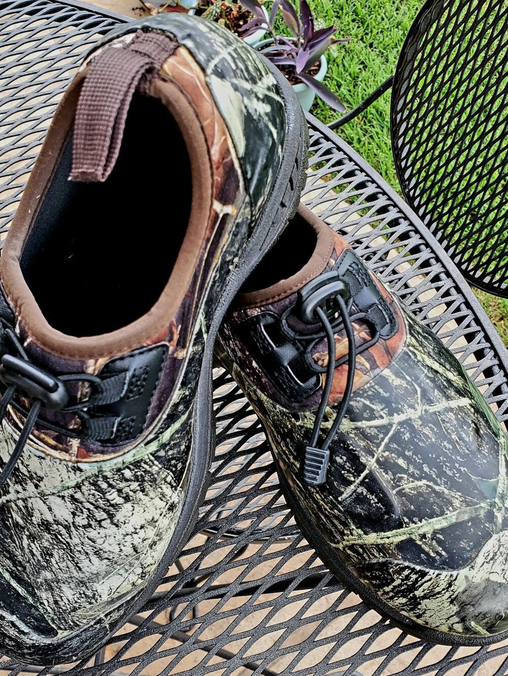 Muck Boot Company Waterproof Unisex M 6.5-7, W 8'8.5 Camo Excursion  Boots/clogs